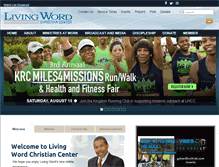 Tablet Screenshot of livingwd.org